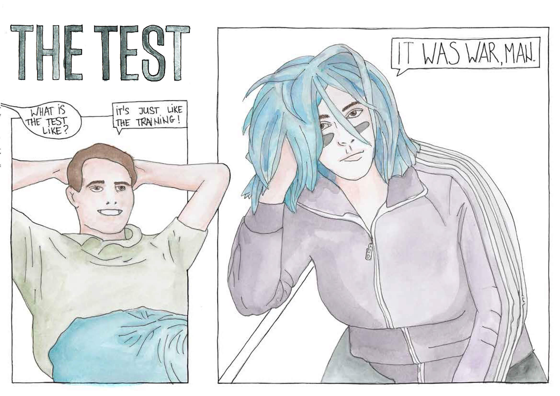 Krav Maga Comics - The Test